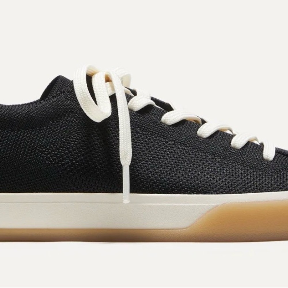 Rothy's Women Black and Cream Sneakers - Picture 5 of 5